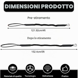 2 pezzi di corda per ormeggio per barche, accessori per barche, corda per ormeggio con occhio e gancio, corda per ormeggio, accessori per ancoraggio per barche per stecche per barche, kayak, jet ski