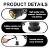 10pcs Wellnut Windshield M6 Motorcycle Windshield Mount M6 Rubber Nuts