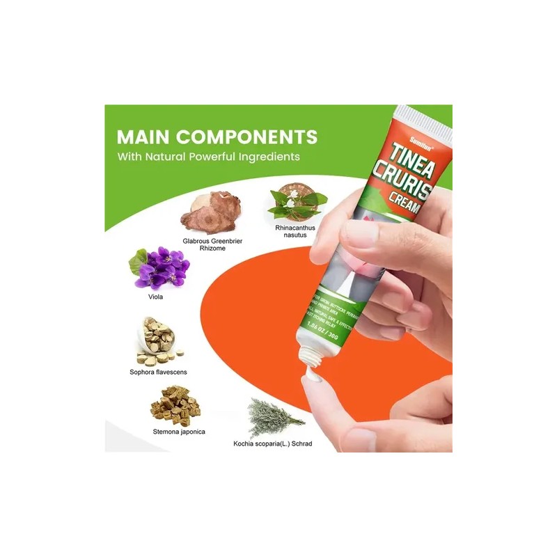 Pomada H Tinea Cruris 30g Crema Para Picazón En La