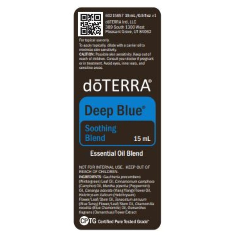 doTERRA Deep Blue Essential Oil Soothing Blend - 5 ml