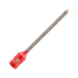 FOCSTOL Diamond Mortar Hook Drill Bit - 8 mm x 121 mm Diamond Mortar Cutter with Carbide Tipping for Mortar Removal and Joint Planing Masonry Stone Brick Removal