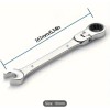 Unbranded 10mm Metric Flexible Head Ratchet Wrench - 17 mm