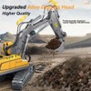 Ezweiji Remote Controlled Excavator, 11 Channel Remote Controlled Excavator Construction