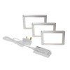Sensio Plaza - Square Under Cabinet Light - 3 Light