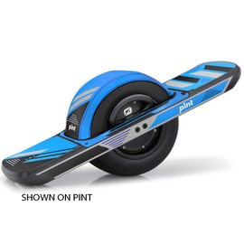 Graphics for OneWheel Pint, Blitz Blue Design, Rail and Fender Decals and Grip Tape, Earth SURF Designs by Senge Graphics Inc.