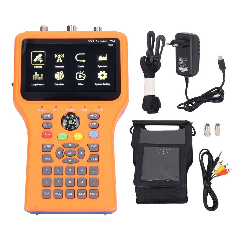 Satellite Finder V8 FINDER PRO2 FTA DVB S2 S2X Signal