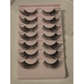 7 Pairs Foxy Cat Eye 3D Faux Mink Lashes – Fluffy, Full, and Fierce