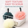 SYGELER 3PCS Bath Sponge Shower Loofah Set - Soft Bath