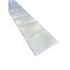 100 Labels, Strip of White 4x3 inch Direct Thermal Labels