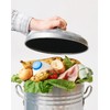 QWORK® 8 Packs Compost Bin Filters Round, Activated Charcoal Filters,