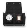 Oirlv B01901 Watch Case, 2 Pieces, PU Leather, Mini, Portable,
