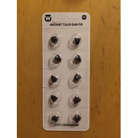 Widex Instant Tulip Ear Tip Size M Pack of 10 for Ex Headphones