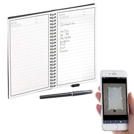 General Office Digital Notebook: Reusable Notebook with Black Pen and App, DIN A5 (Electronic Notebook, Notepad, Electronic Writing Board)