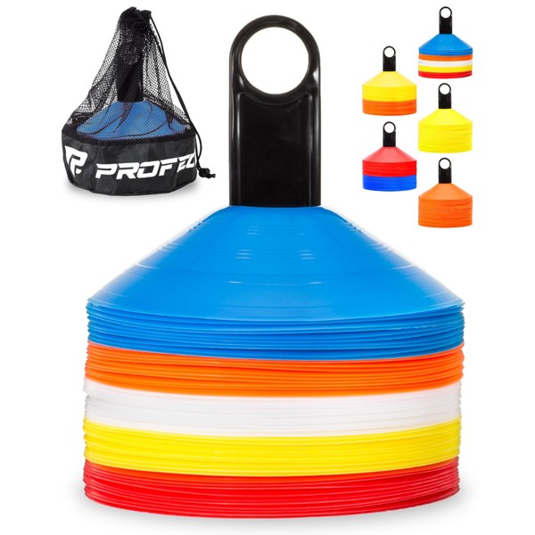 Pro Disc Cones (Set of 50) - Agility Soccer Cones