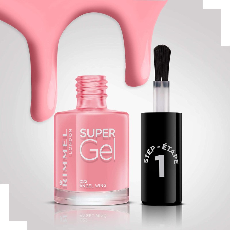 Rimmel London Super Gel von Kate Moss Nagellack Duo Pack,