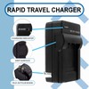 LI-50B Battery 2-Pack Bundle with Rapid Travel Charger and UltraPro