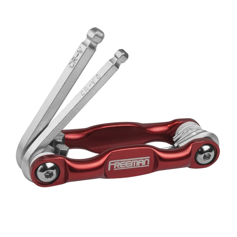 Freeman P3PHKS Folding Metric/SAE Hex & Torx Wrench Kit