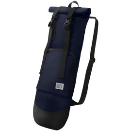 monoii Multi-functional Skateboard Backpack Case Skateboard Bag Pack Board Bag Rucksack (Navy, Type C)