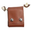 Foraging Bag,Foldable Foraging Pouch Waterproof Waxed Canvas bushcraft Bag w/Drawstring