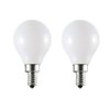 G14 LED Light Bulb 2.5W(25W Equivalent) E12 Base 120V G45