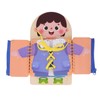 Learning to Dress Board Wooden Early Learning Basic Life Skills