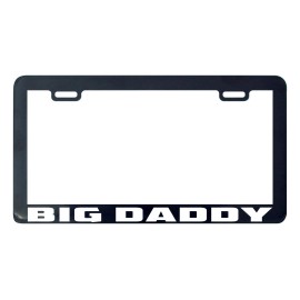 Unbranded Big Daddy license plate frame tag holder