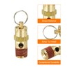 PATIKIL 1/4" Male NPT Safety Valve, 4 Pack Air Pressure
