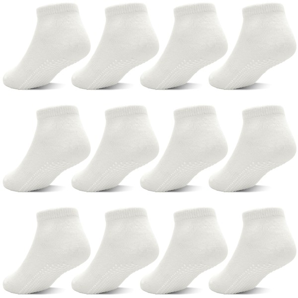 HYCLES Baby Boys Girls Non Silp Grip Socks 12 Pairs