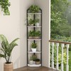 Fun Memories 5 Tier Corner Shelf, 70” Corner Shelf Stand,