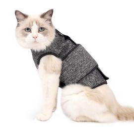 Cat Anxiety Jacket,Pet Cat Anxiety Relief Coat Stress Relief Jacket for Pet Cats Anxiety Calming
