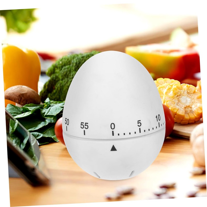 LABRIMP 2pcs Mechanical Egg Timer for Cooking 60 Min Countdown
