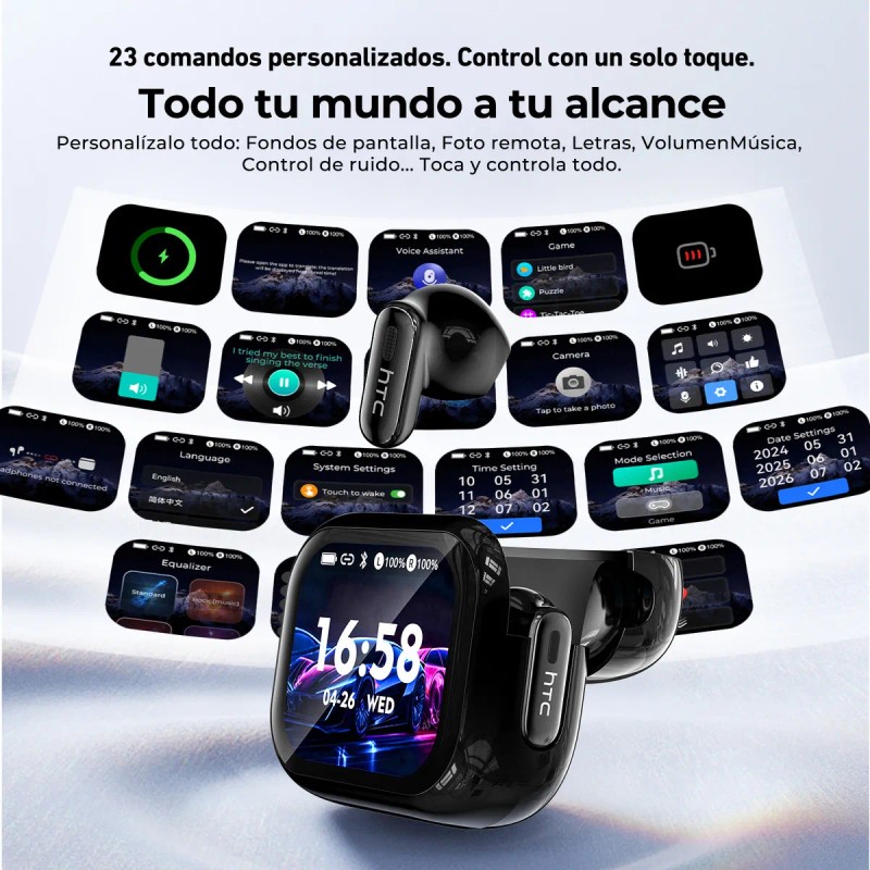Audifonos In-ear Inalmbricos Htc Ne68 Ai Audifonos Traductores Con Smart