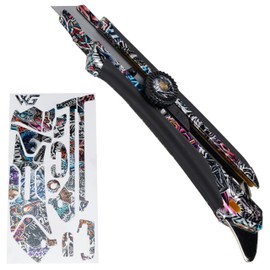 Wrap Grade Custom Wrap for Olfa Hyper L Shape (Metal Sticker Bomb)