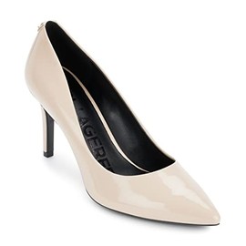 Karl Lagerfeld Paris Women's Royale Dress Pump, Soft White, 6