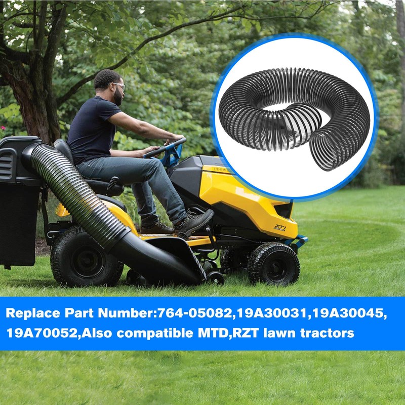 764-05082 Bagger Flex Hose for CUB CADET MTD Riding Lawn