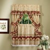 Achim Home Furnishings Sunflower Cottage Set, 36-Inch, Antique