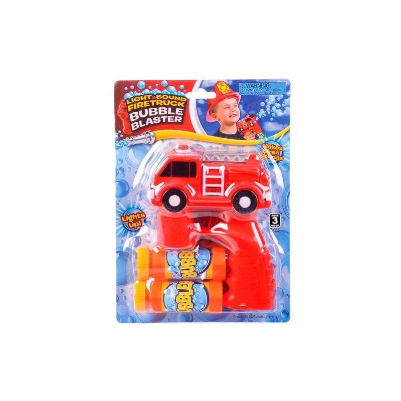 Rhode Island Novelty 5 Inch Light and Sound Fire Truck