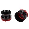 1 Pair NAB Hub Adapters Professional Polished Aluminum Reel to