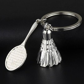 동호회키링 기념품 라켓 정교한디테일 세심한 배드민턴키체인 센스있는 (WFJ75MY) Club Keyring Souvenir Racket Intricate Detail Careful Badminton Keychain Senseful (WFJ75MY)
