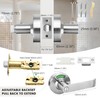 Malimali Commercial Door Handle with Occupied Sign, Bathroom Door Handle