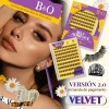Extensiones De Pestañas Autoadhesivas Velvet B&Q pestañas bq Kit Larga