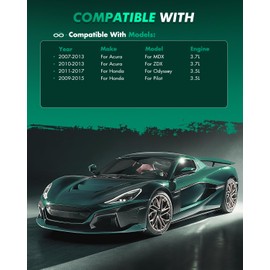 SCITOO Rear 13.14" Brake Pads and Rotors Kits Fit For Acura MDX 2007-2013,For Acura ZDX 2010-2013,For Honda Odyssey 2011-2017,For Honda Pilot 2009-2015