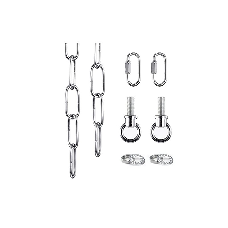 Mr.Color Chrome Metal Heavy Duty Chandelier Chain - 6 Feet
