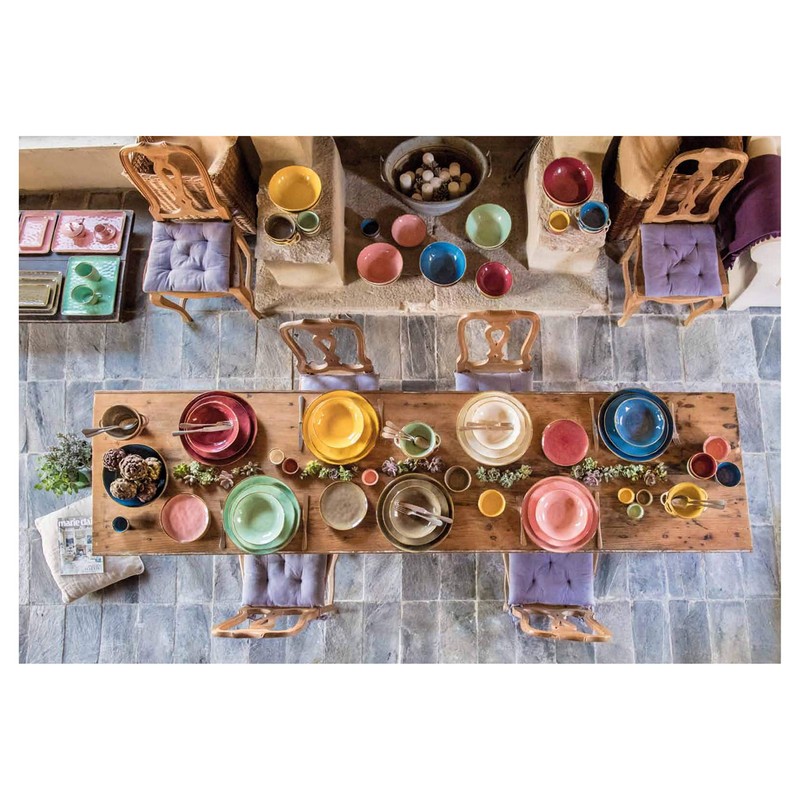 Rose & Tulipani - Concerto Blue Avio Fruit Plate