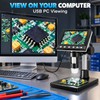 Digital Microscope for Electronics Inspection – 4.3-Inch IPS Screen, 1000X