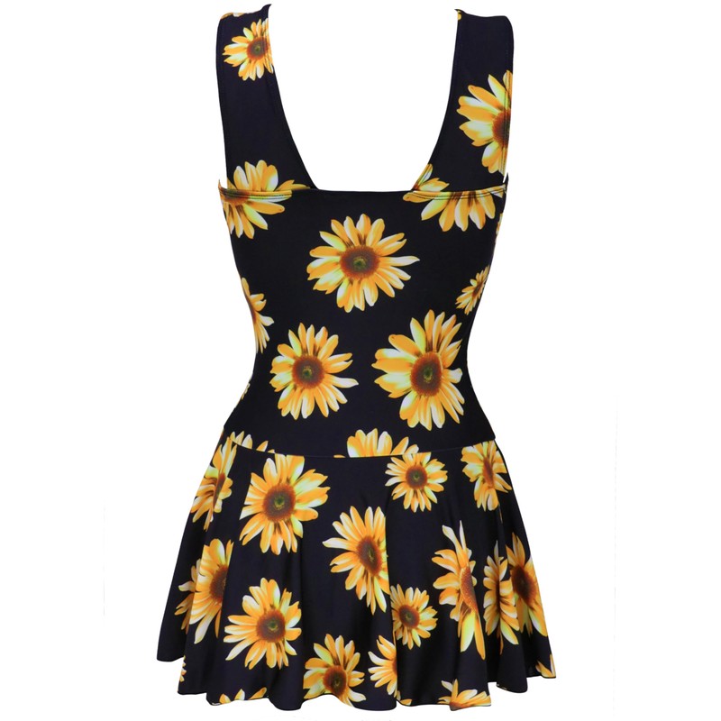 AONTUS - Vestido de baño para mujer, talla grande, diseño