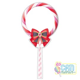 Hagoromo No. 82352 Pero Can Badge Cover (Ichigomiruku) Can Batch Cover