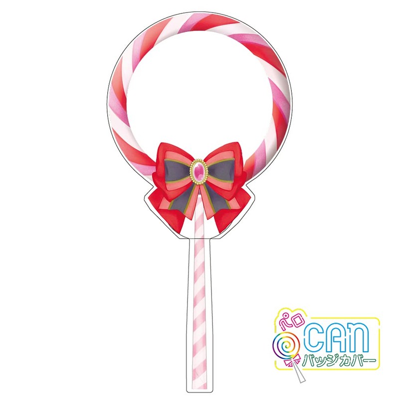 Hagoromo No. 82352 Pero Can Badge Cover (Ichigomiruku) Can Batch