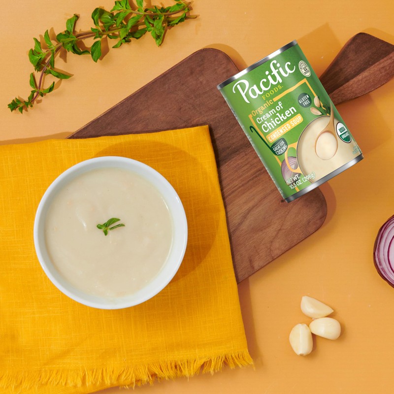 Pacific Foods Organic Cream of Chicken Soup, 10.5 oz Can