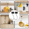 KxrTpx Banana Holder, Space Saving Banana Hook Under Cabinet, Durable